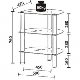 Фото № 2 Just Racks R590 AL-BG - цены, наличие, отзывы в интернет-магазине
