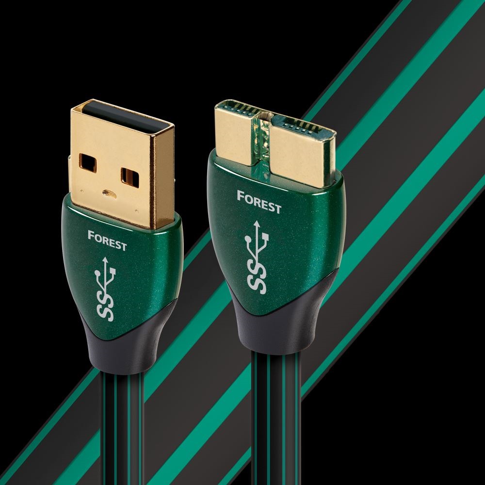 Фото № 1 AudioQuest Forest USB 3.0 A-Micro (3m) - цены, наличие, отзывы в интернет-магазине