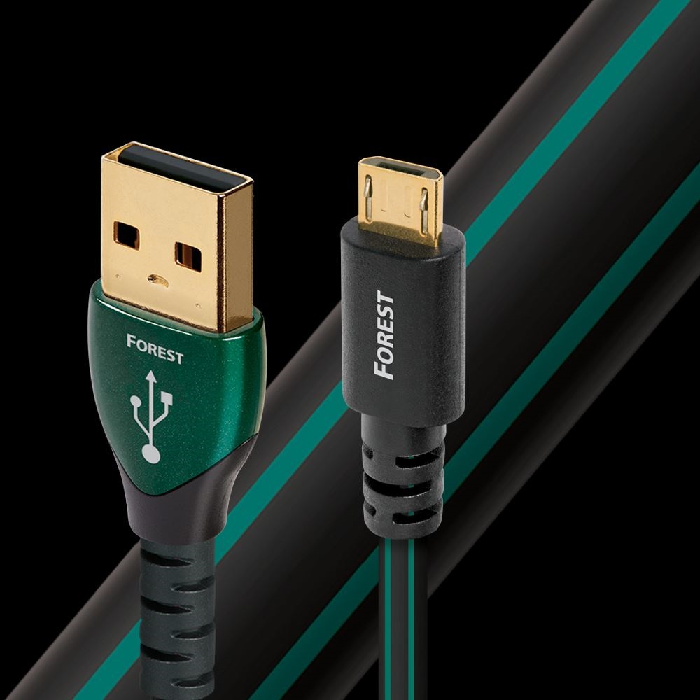 Фото № 1 AudioQuest Forest USB A-Micro (3m) - цены, наличие, отзывы в интернет-магазине