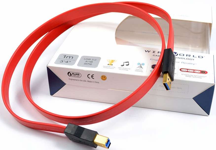 Фото № 1 WireWorld Starlight USB 3.0 A-B STX (1m) - цены, наличие, отзывы в интернет-магазине