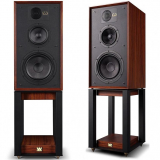 Wharfedale Linton 85th Anniversary With Stands mahogany