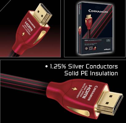 Фото № 1 AudioQuest HDMI Cinnamon (0,6-4m) - цены, наличие, отзывы в интернет-магазине