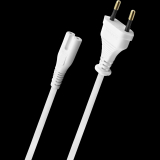 Oehlbach PERFORMANCE Powercord C7 white
